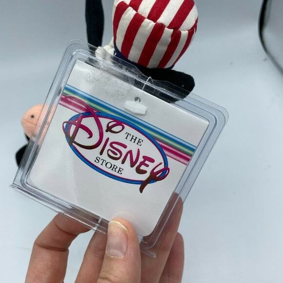 The Disney Store Vintage Uncle Sam Goofy Soft Mini Bean Bag Plush Toy With Tags - Picture 6 of 7